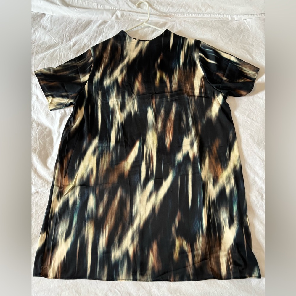 H&M dress satin look
